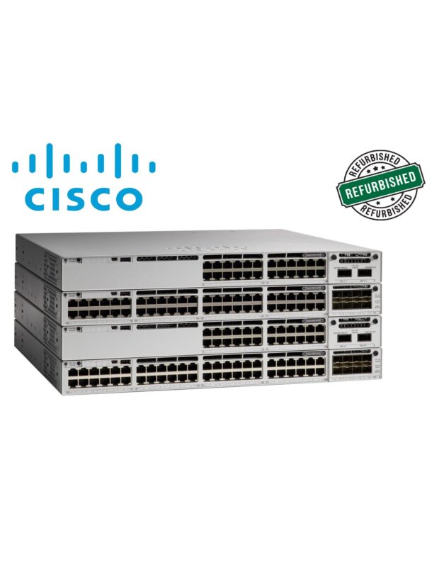 Cisco C9300-24UX-A switch Kuwait front view refurbished enterprise network hardware